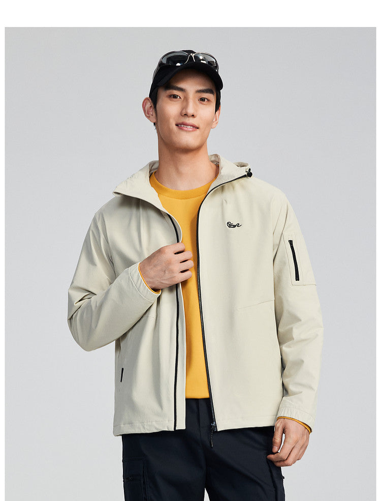 Hooded Spring Autumn Jacket