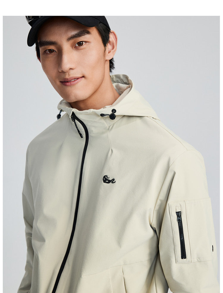 Hooded Spring Autumn Jacket